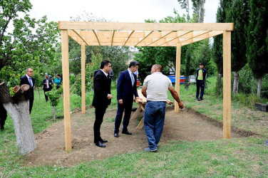 "Qaşaltı Bağları"na baxış keçirilib