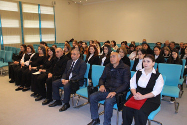 “Korrupsiya ümumxalq mübarizə işidir” mövzusunda tədbir keçirilib