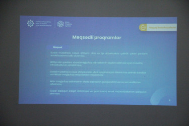 “Turizm və məşğulluq imkanları: Regionlarda inkişaf və sosial rifah” mövzusunda tədbir keçirilib