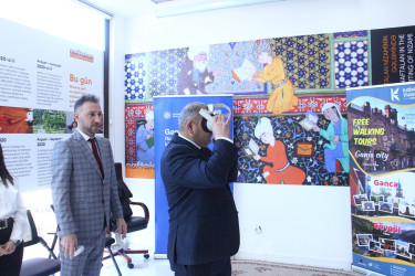 In Naftalan, the tourist opportunities of the Western Region and Karabakh are presented in VR format
