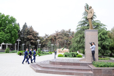 The events held in Naftalan within the framework of Heydar Aliyev Year are continuing