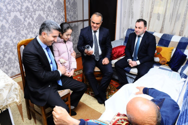 Martyr's father visited