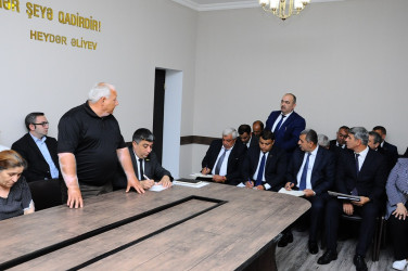 Səyyar vətəndaş qəbulu keçirilib