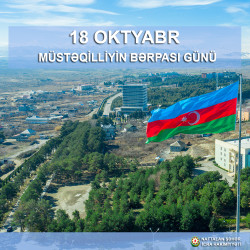 18 Oktyabr Müstəqilliyin bərpası günü