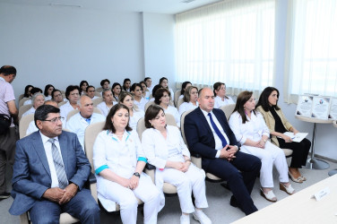 The head of Executive Power and the deputy congratulated the medical staff