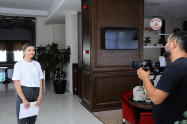 "REAL Vətən" çəkilişləri Naftalanda