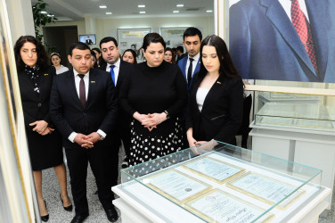 Activists of the "New Azerbaijan Party" conducted a tour of the Heydar Aliyev Center in Naftalan