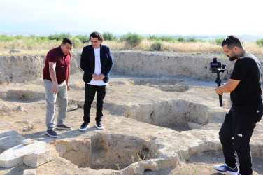 "REAL Vətən" çəkilişləri Naftalanda