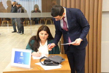 Naftalan şəhərində Əmək yarmarkası keçirilib