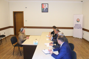 Növbəti vətəndaş qəbulu keçirilib