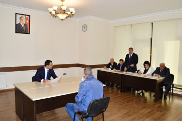The next reception of citizens was held