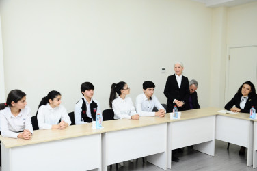 An event was held at Naftalan representation of Youth Development and Career Center