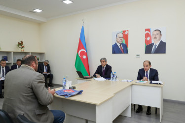 Nazir Naftalanda vətəndaşları qəbul edib