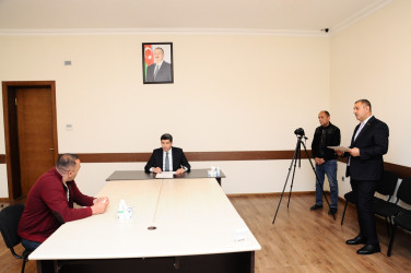 The next reception of citizens was held