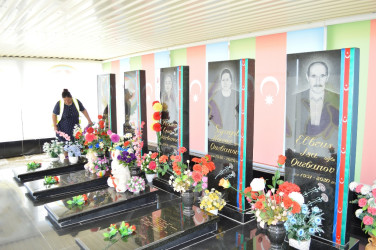 Anım Günü ilə əlaqədar Naftalanda abadlıq işləri həyata keçirilir