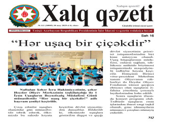 “Xalq” qəzetində “Hər uşaq bir çiçəkdir” başlıqlı məqalə dərc edilib