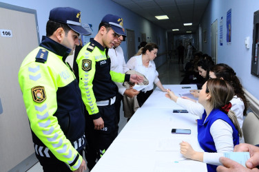 Blood donation action held in Naftalan