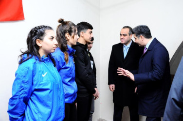 The head of the Executive power and the deputy met with athletes