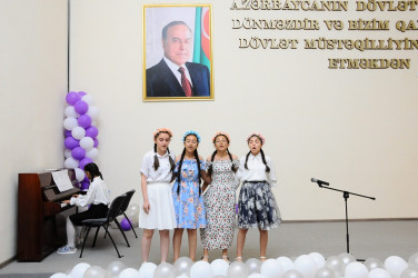 “Hər Uşaq Bir Çiçəkdir!” adlı bayram tədbiri keçirilib