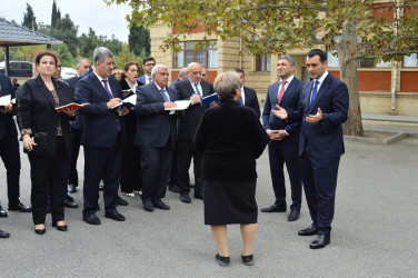 Naftalan Şəhər İcra Hakimiyyətinin başçısı sakinlər ilə növbəti görüş keçirib