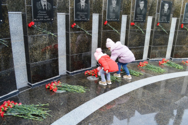 The memory of the victims of the tragedy is honored