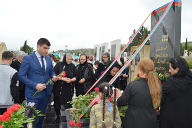 The memory of martyr Elyaddin Jafarov was honored