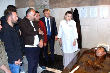Türkiyəli qonaqlar Naftalanda olublar
