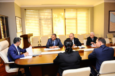 A meeting was held on the supply of drinking water to the city