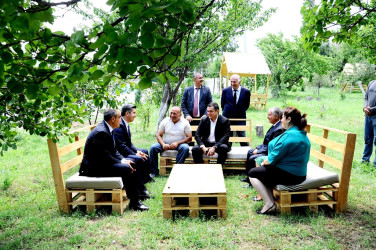 "Qaşaltı Bağları"na baxış keçirilib