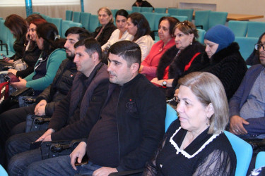 “Korrupsiya ümumxalq mübarizə işidir” mövzusunda tədbir keçirilib