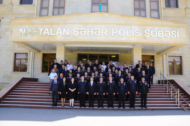 Naftalanda Polis Günü qeyd olunub