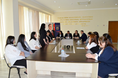 An event titled "The meaningful life and rich political legacy of the Great Leader Heydar Aliyev is a school of patriotism" was held