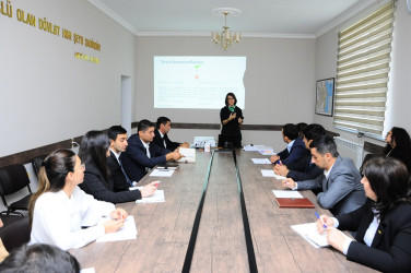 Dövlət İmtahan Mərkəzi tərəfindən təlim keçirilib