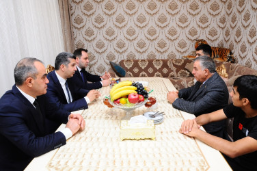 The Head of the Executive Power visited the child of the martyr