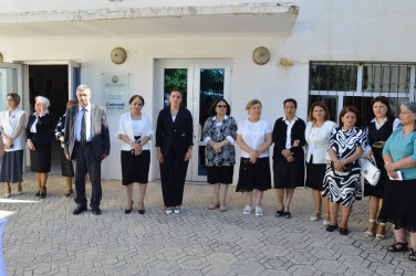 Naftalan şəhərinin məktəblərində son zəng çalınıb