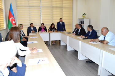 A round table on "Heydar Aliyev and the Azerbaijani language" was organized