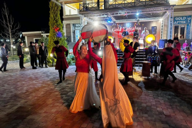 Holiday celebration in Naftalan