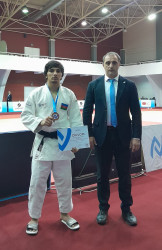 Naftalanlı cüdoçu ACF Kubokunda bürünc medal qazanıb