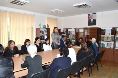 Проведено мероприятие на тему "Гейдар Алиев и образование в Азербайджане"