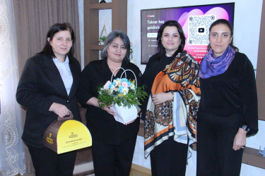 Şəhid ailələri 8 Mart münasibətilə ziyarət olunub