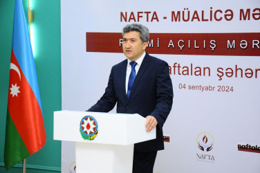 Naftalanda yeni Müalicə Mərkəzi istifadəyə verilib