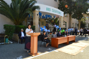 Naftalan şəhərinin məktəblərində son zəng çalınıb