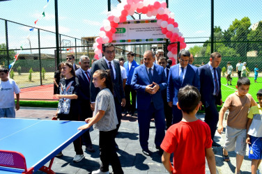 “Sağlam Məhəllə” layihəsi Naftalanda