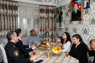 Novruz bayramı ərəfəsində Şəhid ailələri ziyarət olunub