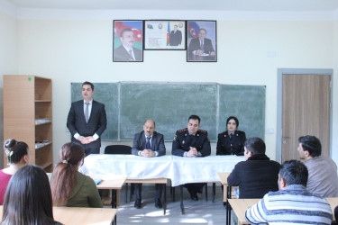 “Narkomaniyaya Yox Deyək” mövzusunda tədbir keçirilib