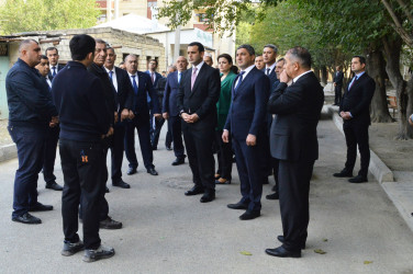 Məmmədiyə Məmmədov şəhər sakinləri ilə növbəti görüş keçirib