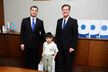 A meeting was held with the children of martyrs and veterans