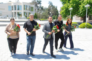 Naftalanda Ulu Öndərin xatirəsi ehtiramla anılır