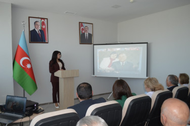 Akademik Zərifə xanım Əliyevanın xatirəsi ehtiramla anılıb