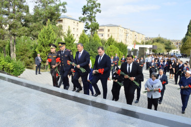 Naftalanda 27 sentyabr Anım Günü tədbiri keçirilib